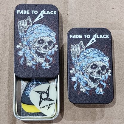 FADE TO BLACK Pick Tin with Picks